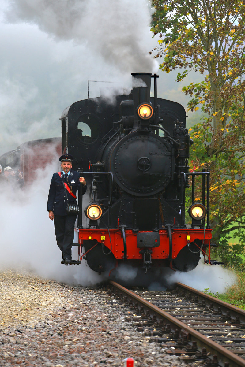 Germans love their trains. Neresheim, Deutschland