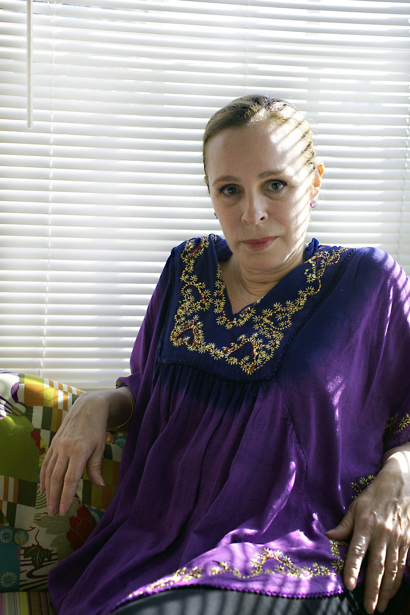 Alina Fernandez, daughter to Fidel Castro and his lover Naty Revuelta. Miami, Florida.