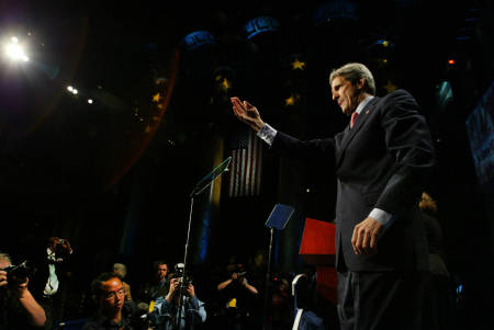 Senator John Kerry, candidate for President.