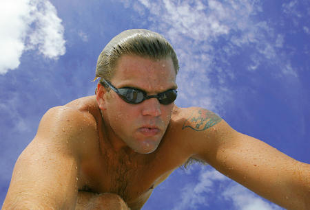 U.S. Olympic swimmer, Gary Hall Jr.