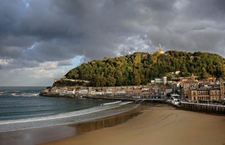 La Concha.
 San Sebastian, Spain.