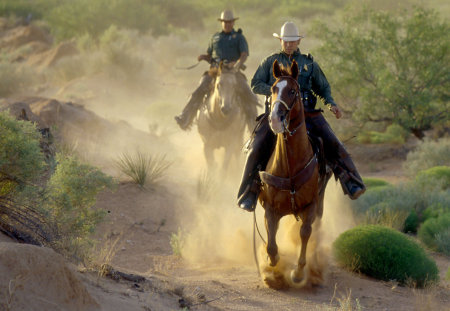 INS Border Patrol agents.
Arizona, USA