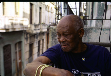 Ibrahim Ferrer, of the Afro-Cuban All Stars
