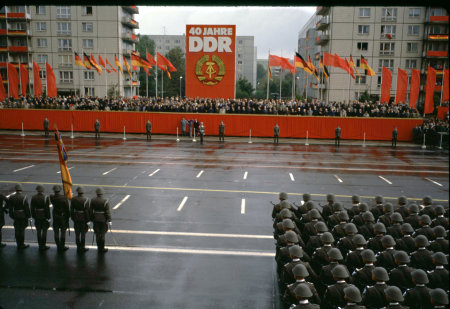 The DDR, It did not last one more year. A country disappeared.
