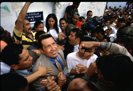Hugo Chavez was elected president of Venezuela on 6 December 1998. 