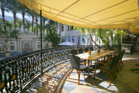 Casa Casuarina, Gianni Versace's former mansion, now is a private club / hotel / event site / restaurant / museum.  Miami Beach, USA