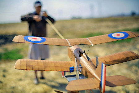 Model airplane club, San Francisco, CA.