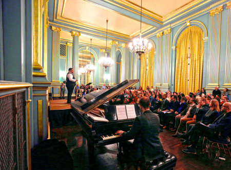 Private performance for select members of the San Francisco Opera