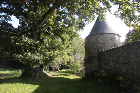 Cachés dans les forêts d'un ancien domaine breton, se trouvent les vestiges d'une petite passerelle conçue et construite par Gustave Eiffel pour la famille noble qui y vivait. Au fil des ans, elle est tombée en ruine, mais grâce à une collecte de fonds, elle a été enlevée, reconstruite et restaurée selon son design original, et installée à nouveau à son emplacement d'origine. 